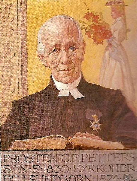 Carl Larsson prosten C.F pettersson